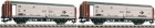 533708  Fleischmann Set of 2 sliding wall box cars &quot;Degussa&quot;